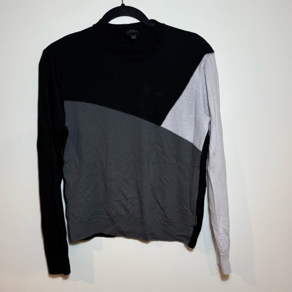 Armani exchange Womens lamb wool sweater large petit - Picture 2 of 10